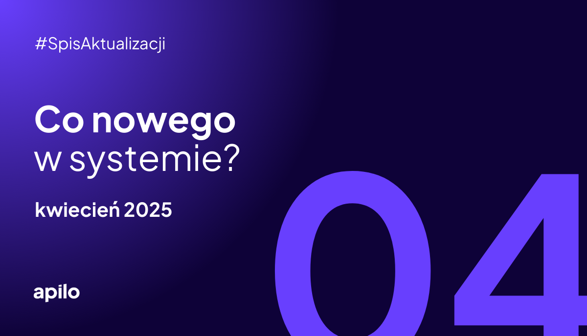 Changelog kwiecień 2025